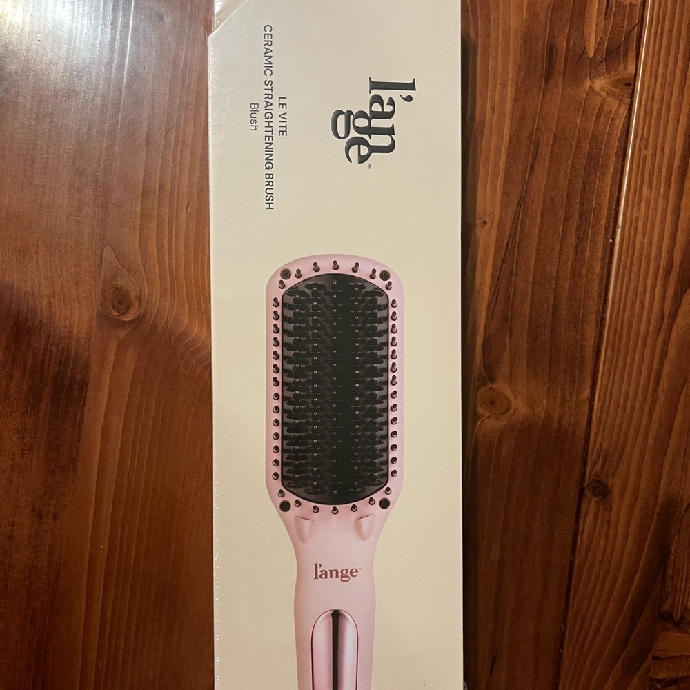 Lange Pink Ceramic Straightening Brush
